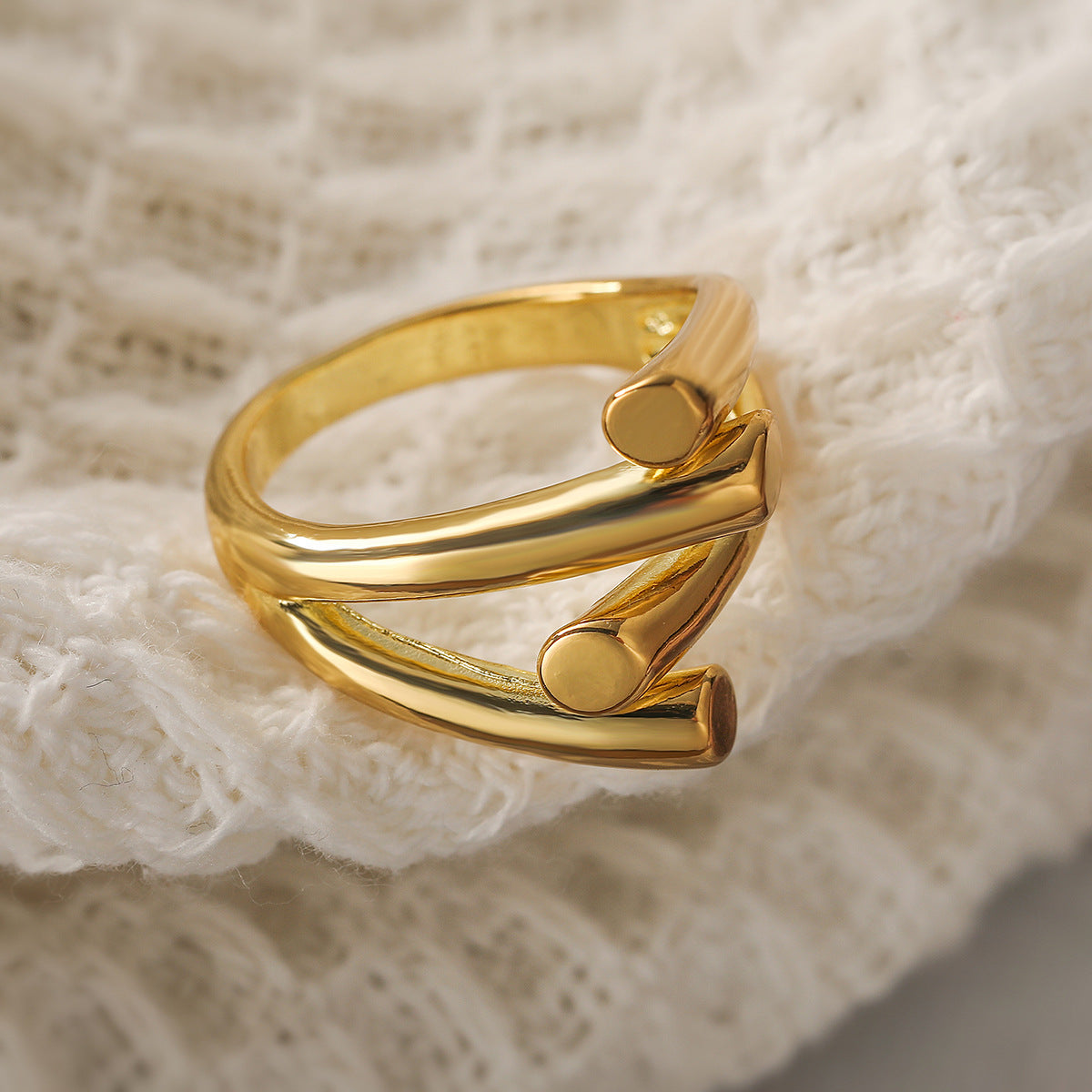 Irregular Shine Ring