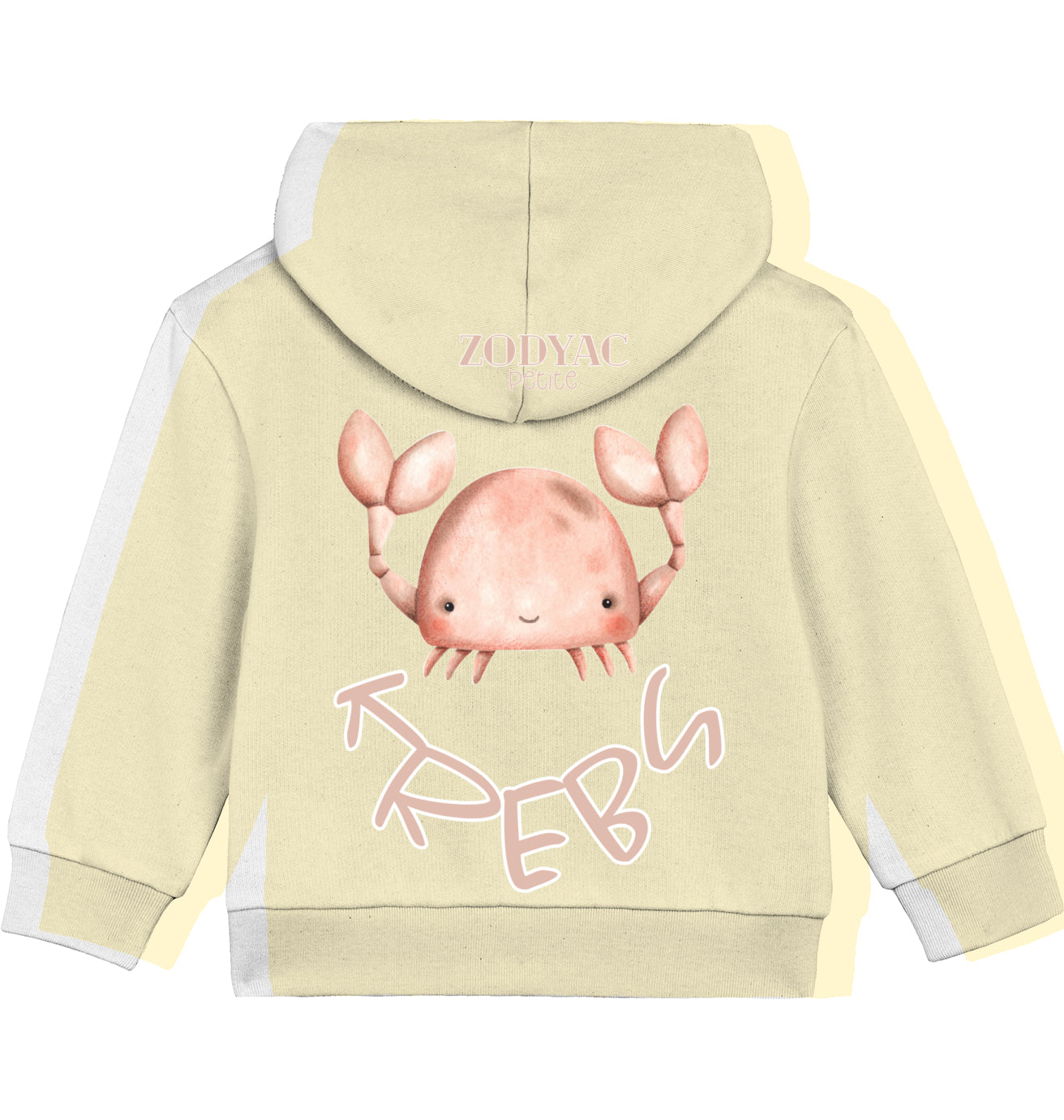 Kleiner Krebs Zip-Hoodie