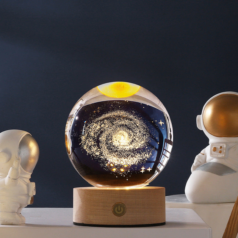 Crystal Galaxy Sphere