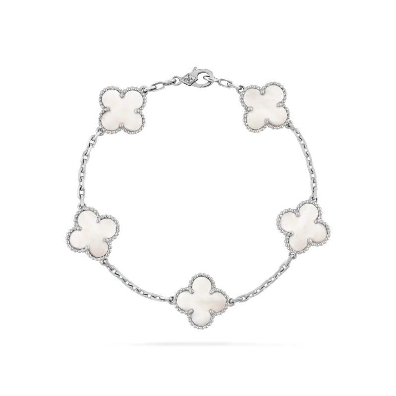 Four Leaf Clover Bracelet – 18K Gold