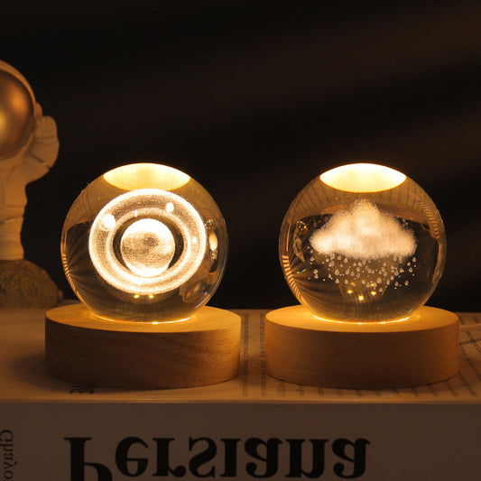 Crystal Galaxy Sphere