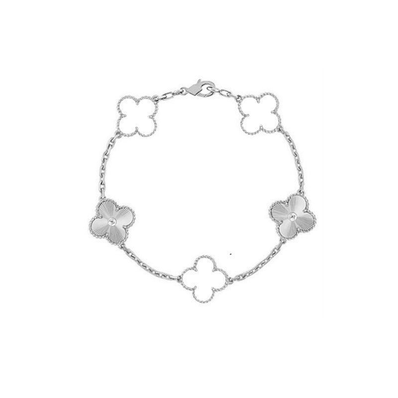 Four Leaf Clover Bracelet – 18K Gold