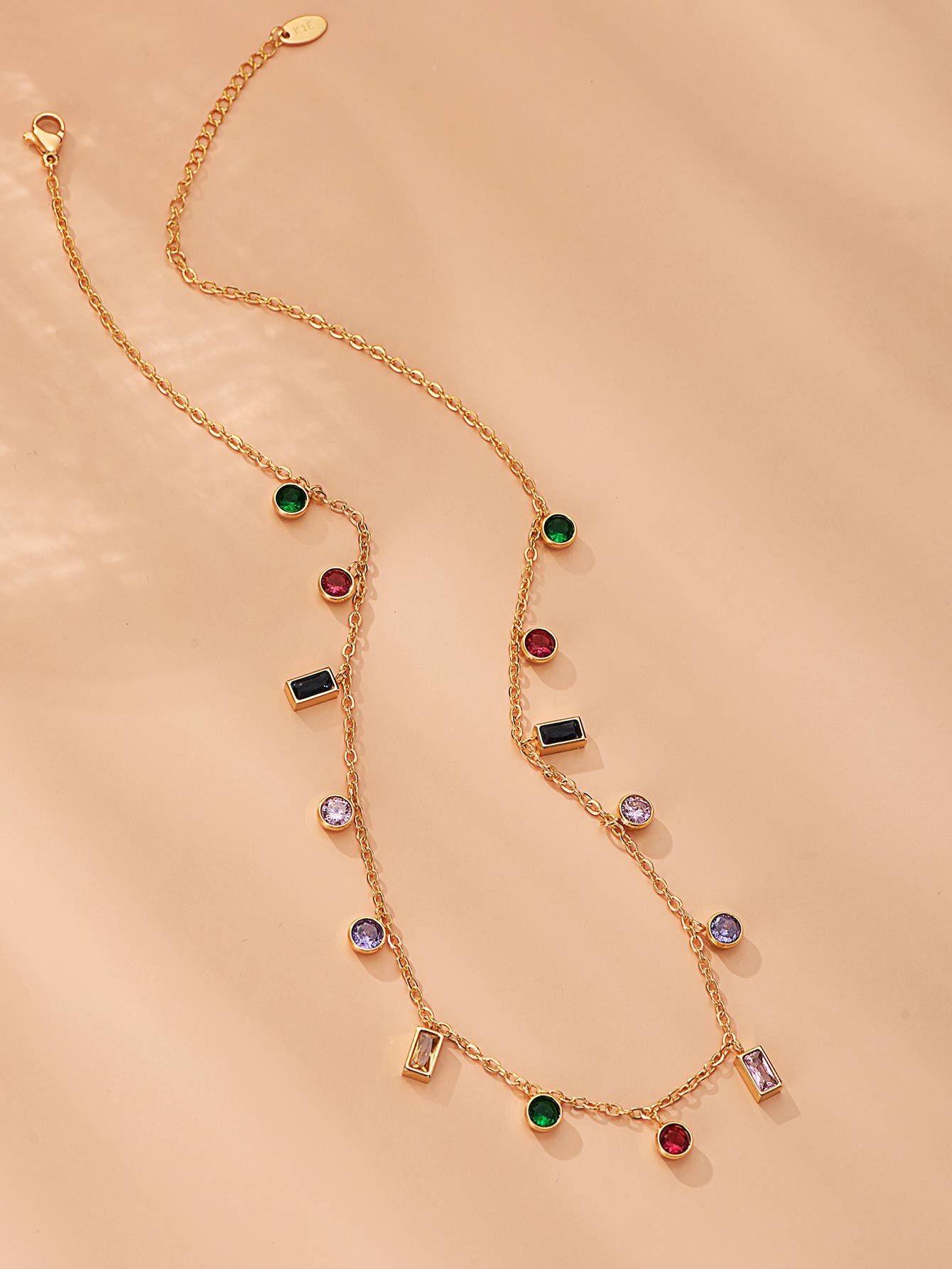 Colorful Crystal Necklace