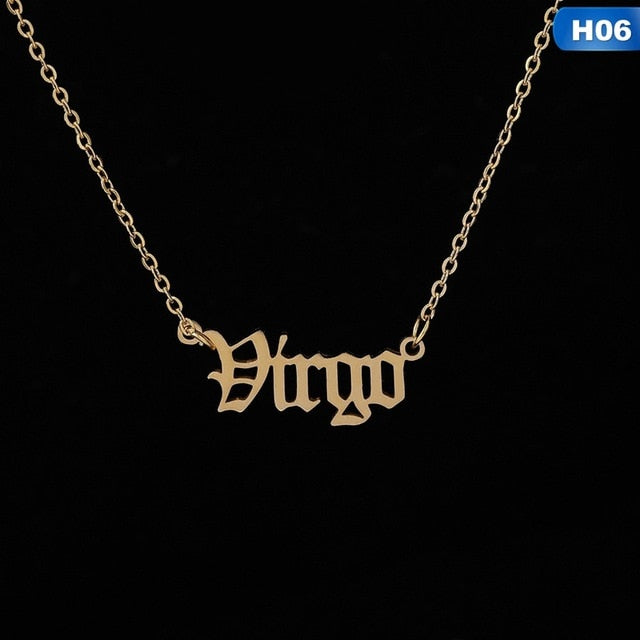 Constellation Letter Necklace