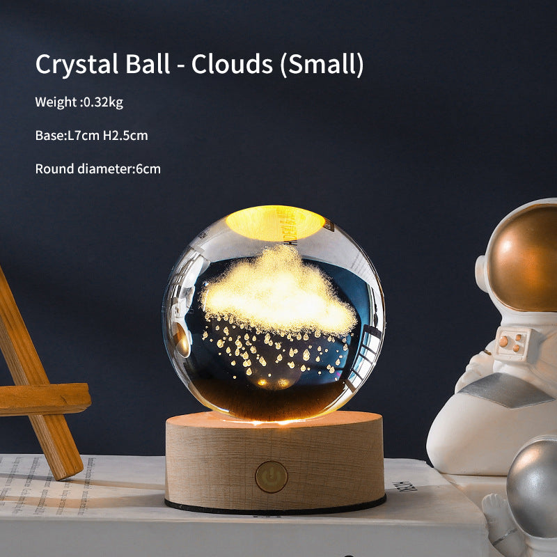 Crystal Galaxy Sphere