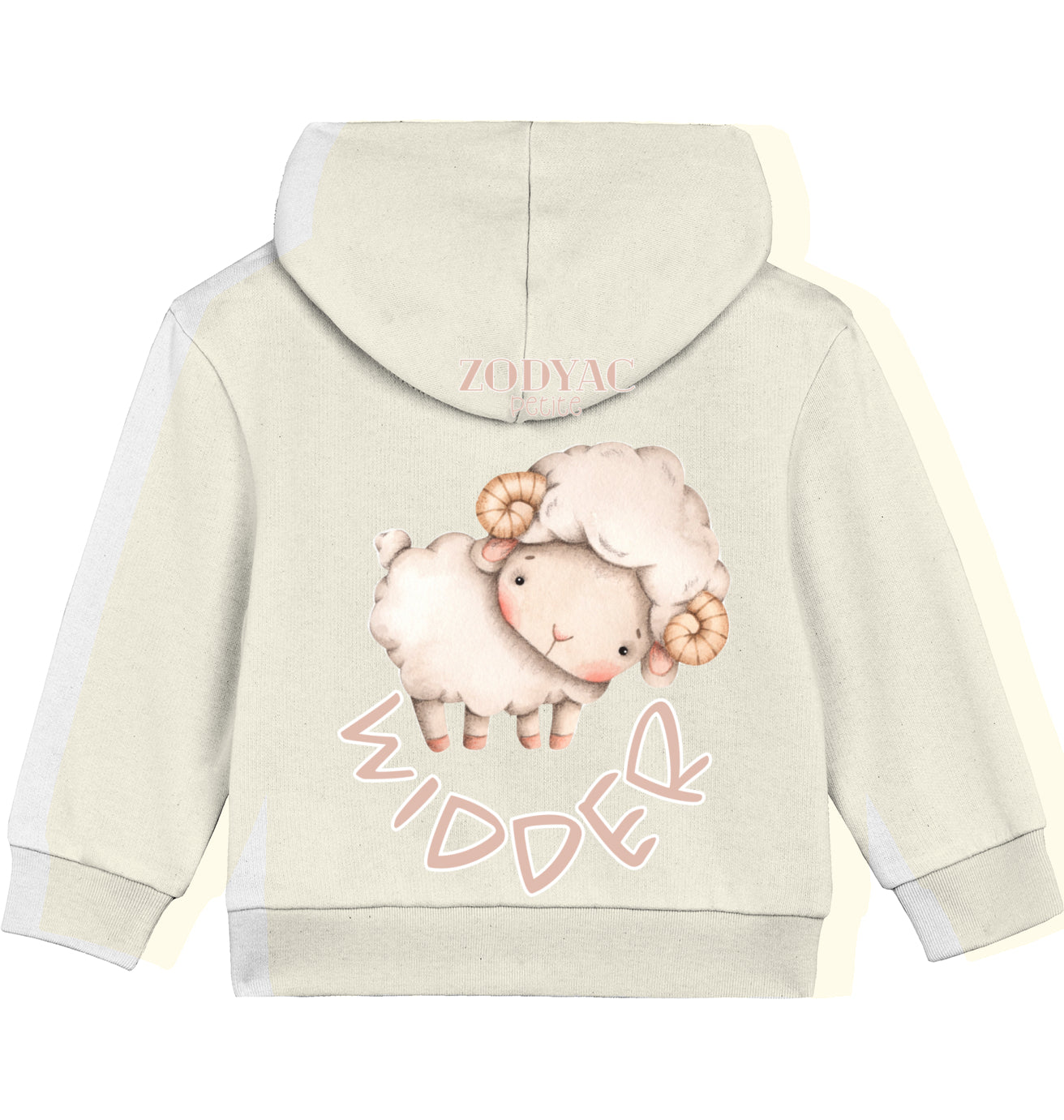 Kleiner Widder Zip-Hoodie
