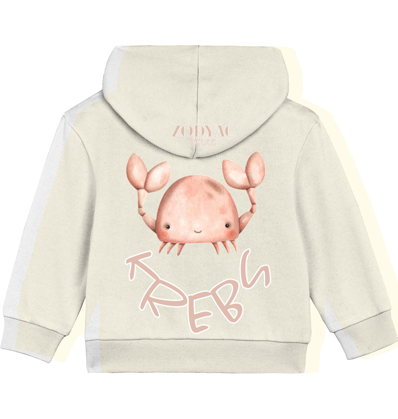 Kleiner Krebs Zip-Hoodie