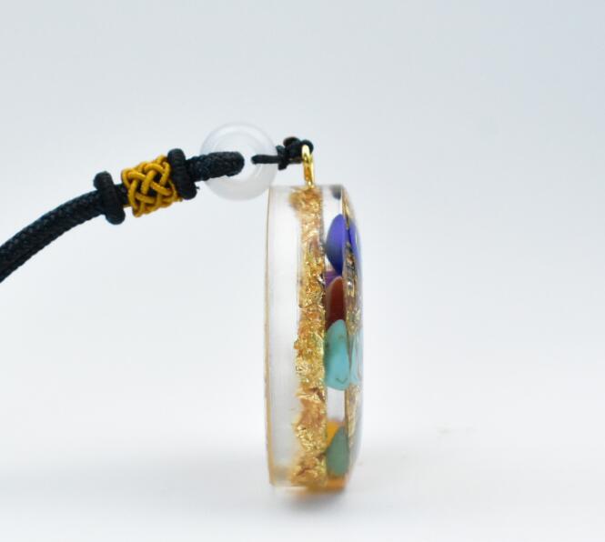 Crystal Resin Pendant – Nature & Energy