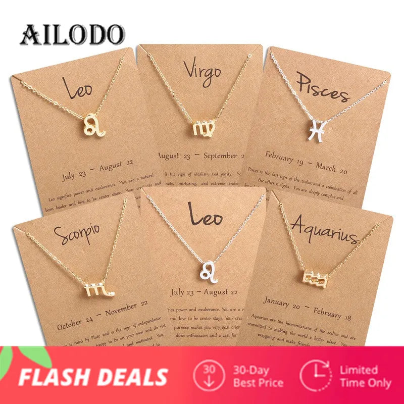 Zodiac Sign Necklace