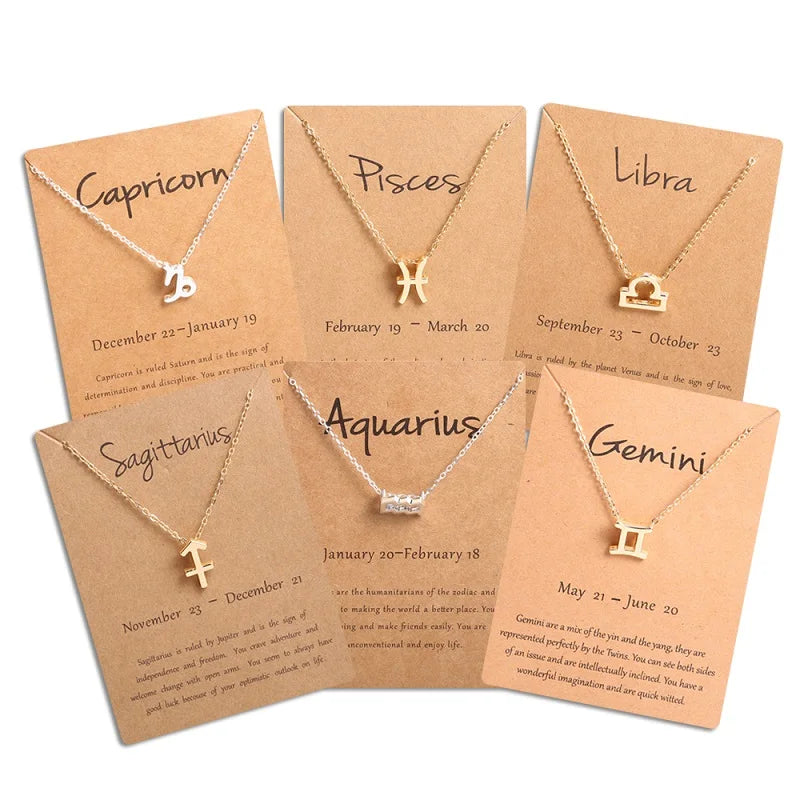 Zodiac Sign Necklace
