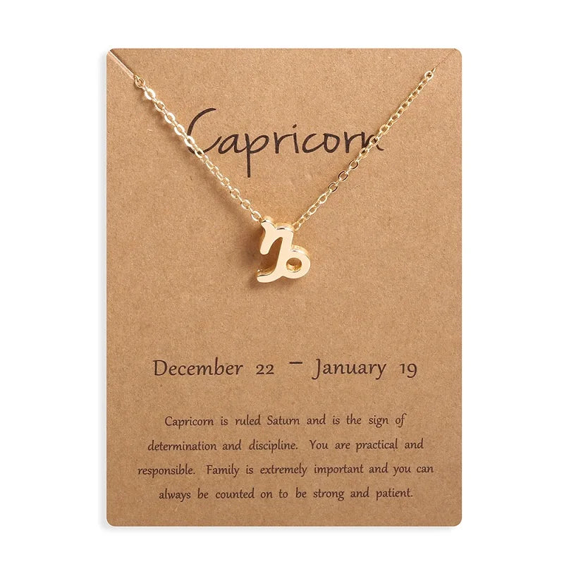 Zodiac Sign Necklace