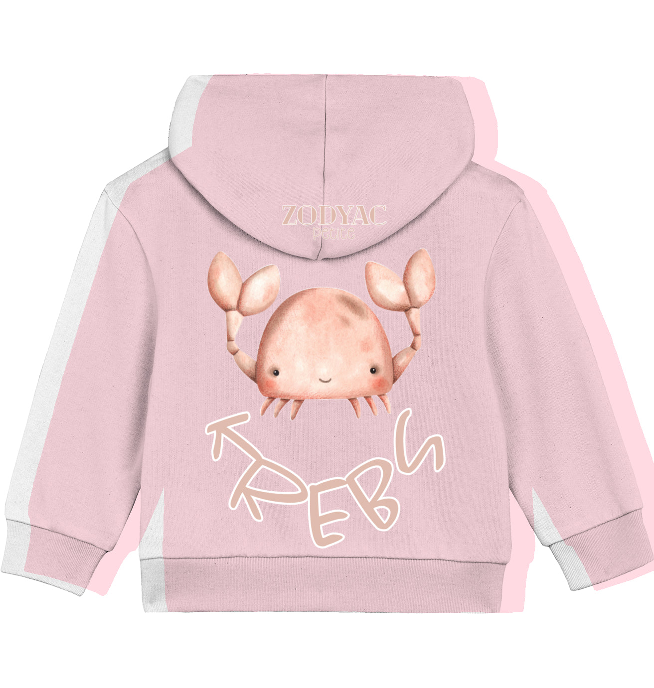 Kleiner Krebs Zip-Hoodie