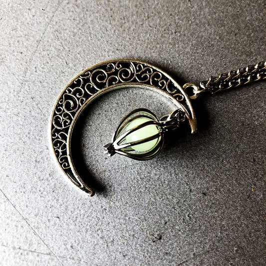 Glowing Moon Necklace