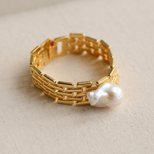 Baroque Pearl Bracelet