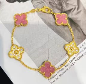 Four leaf 18k gold Bracelet