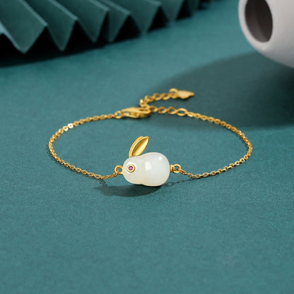 White Jade Rabbit Set
