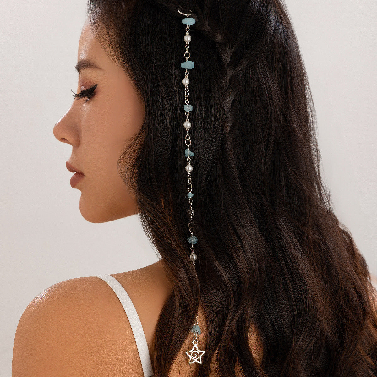 Color Gravel Hairpiece – Braided Vibes Edition