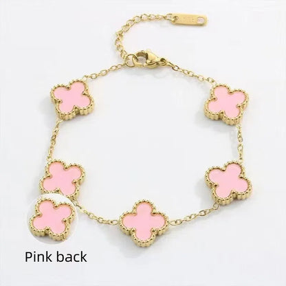 Four leaf 18k gold Bracelet