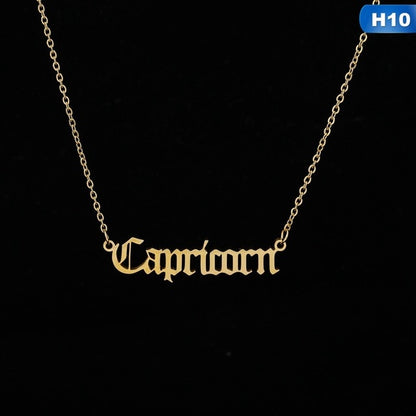 Collier Lettre Constellation