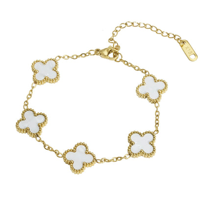 Four leaf 18k gold Bracelet