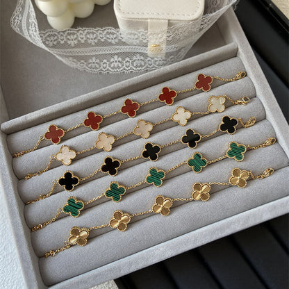 Four leaf 18k gold Bracelet