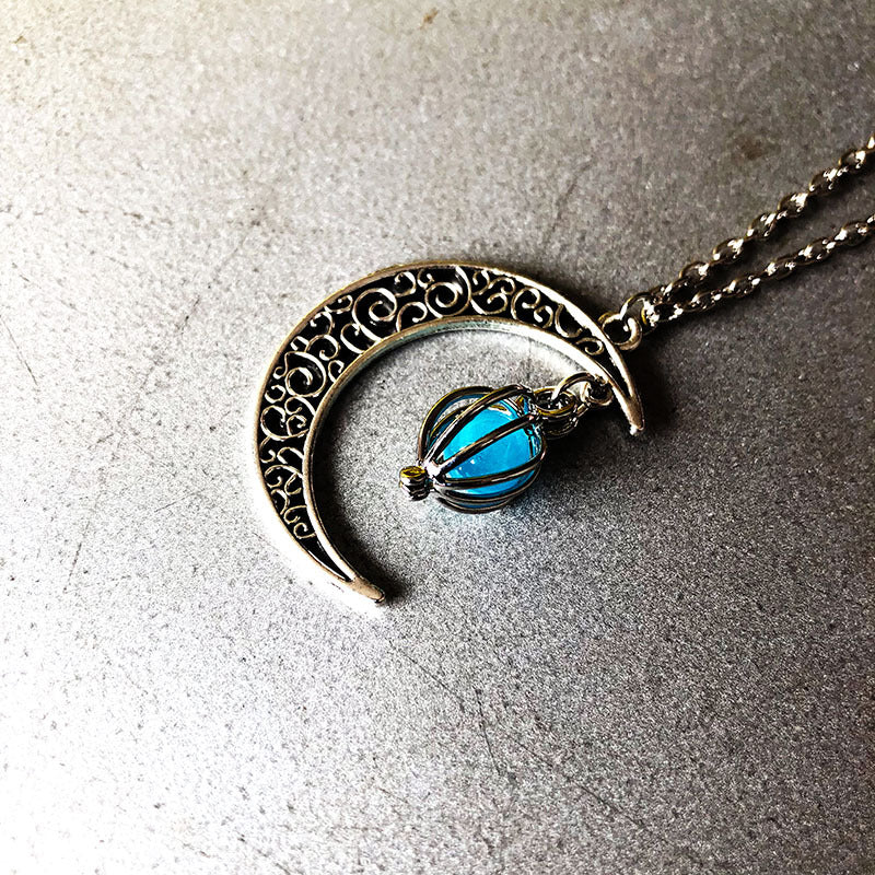 Glowing Moon Necklace
