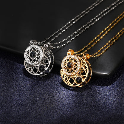 SolarLunar Couple Necklace