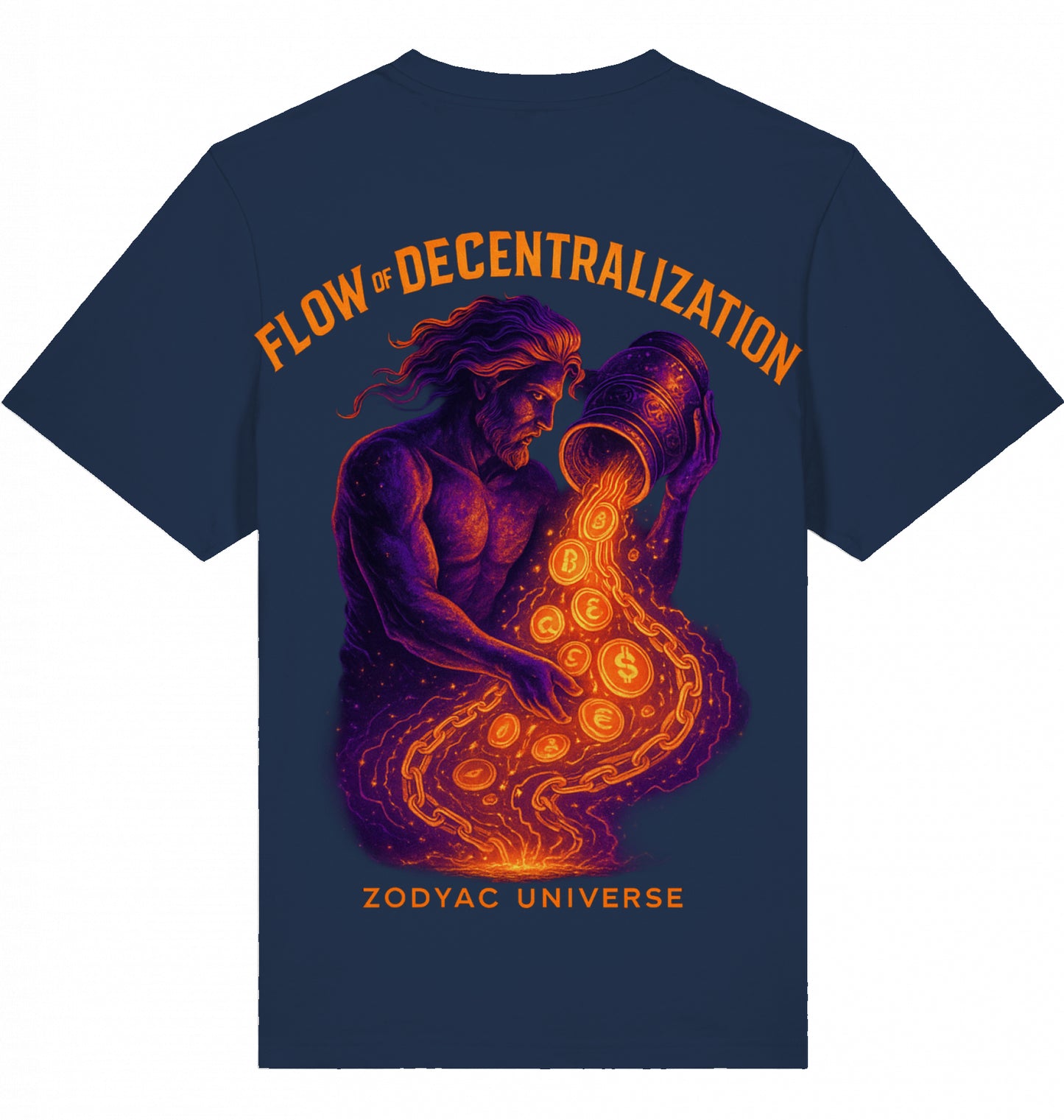 Flow Of Decentralization - Oversized T-Shirt