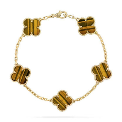 Four leaf 18k gold Bracelet