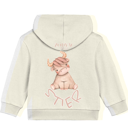 Kleiner Stier Zip-Hoodie