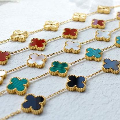 Four leaf 18k gold Bracelet