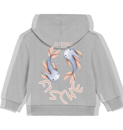 Sweat à capuche zippé Petit Poisson