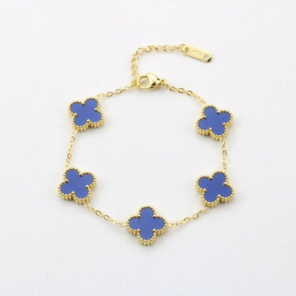 Four leaf 18k gold Bracelet