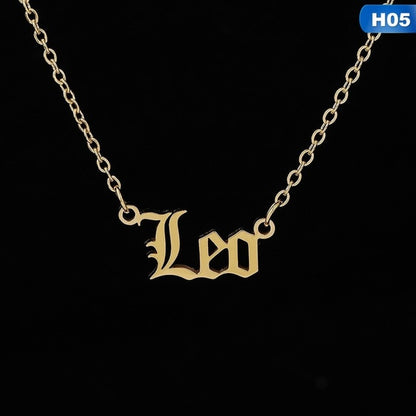 Collier Lettre Constellation