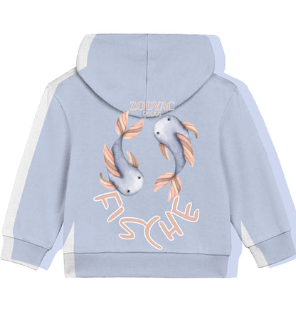 Sweat à capuche zippé Petit Poisson