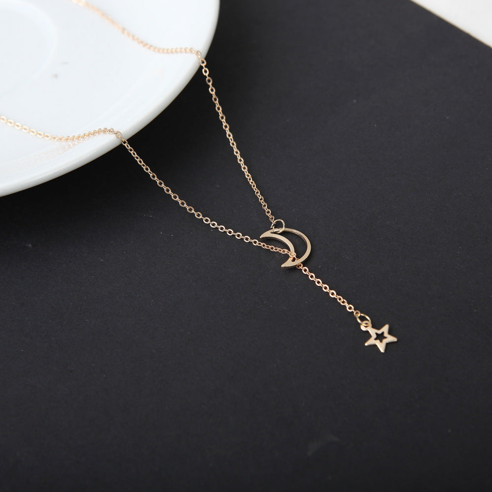 Moon & Star Choker