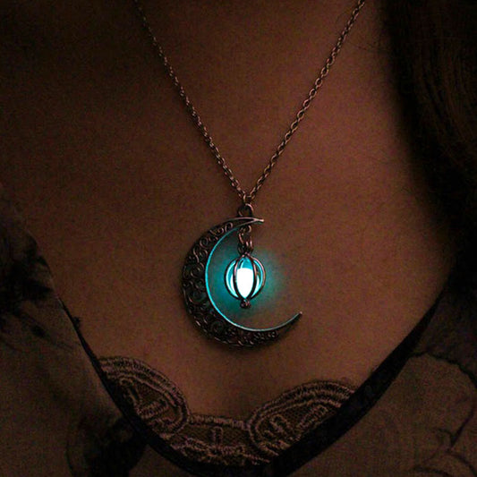 Glowing Moon Necklace