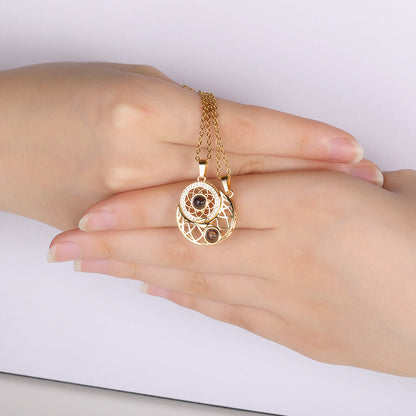 SolarLunar Couple Necklace