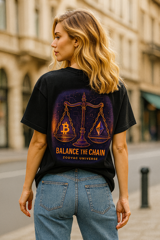 Balance The Chain - Oversized T-Shirt