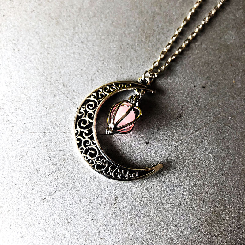 Glowing Moon Necklace
