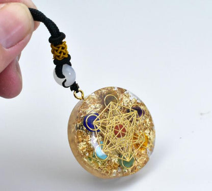 Energy crytals necklace