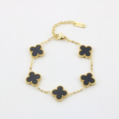 Four leaf 18k gold Bracelet