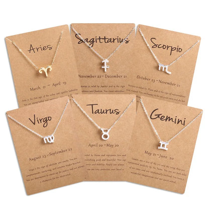Collier signe du zodiaque
