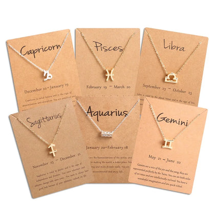 Collier signe du zodiaque