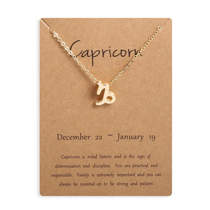 Collier signe du zodiaque