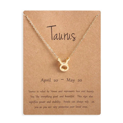 Collier signe du zodiaque