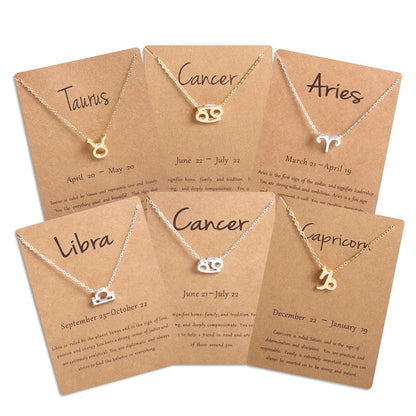 Collier signe du zodiaque